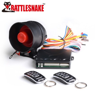 best quality one way car alarm anti-hijacking function car security system one way car alarm with remote control