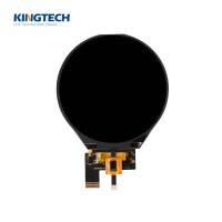 circular 3.4 inch 800x800 resolution IPS lcd touch screen