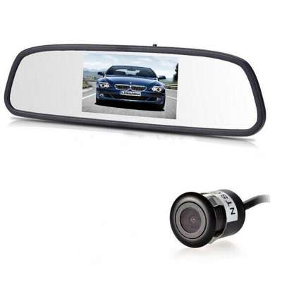 Full HD 1080P Rear View Mirror Car Camera 7 Inch IPS Capacitive Touch Screen Dual Lens Car Recorder